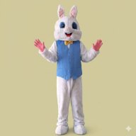 disfraz conejo pascua - botarga